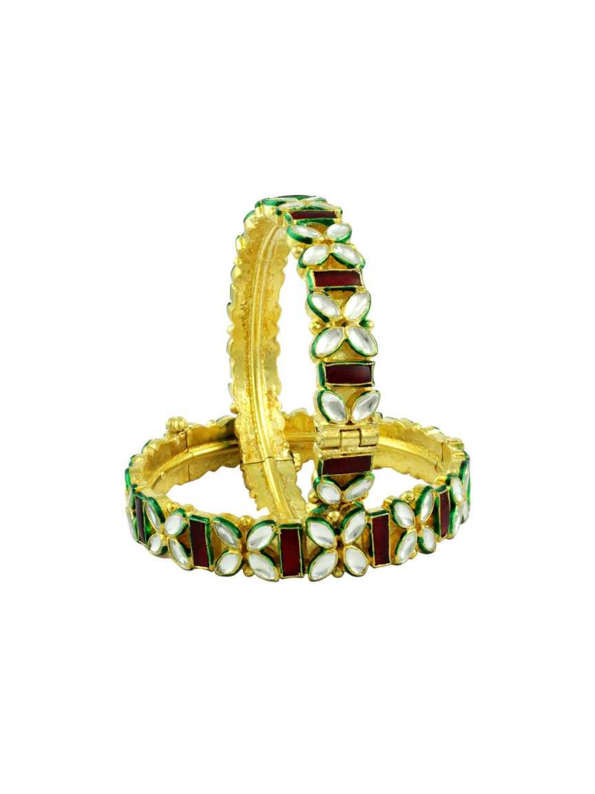 BANGLES in JADAU KUNDAN Style | Design - 11341