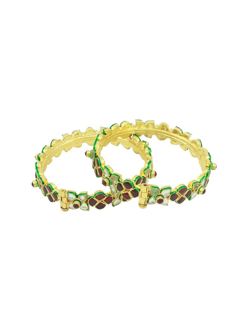 BANGLES in JADAU KUNDAN Style | Design - 11360
