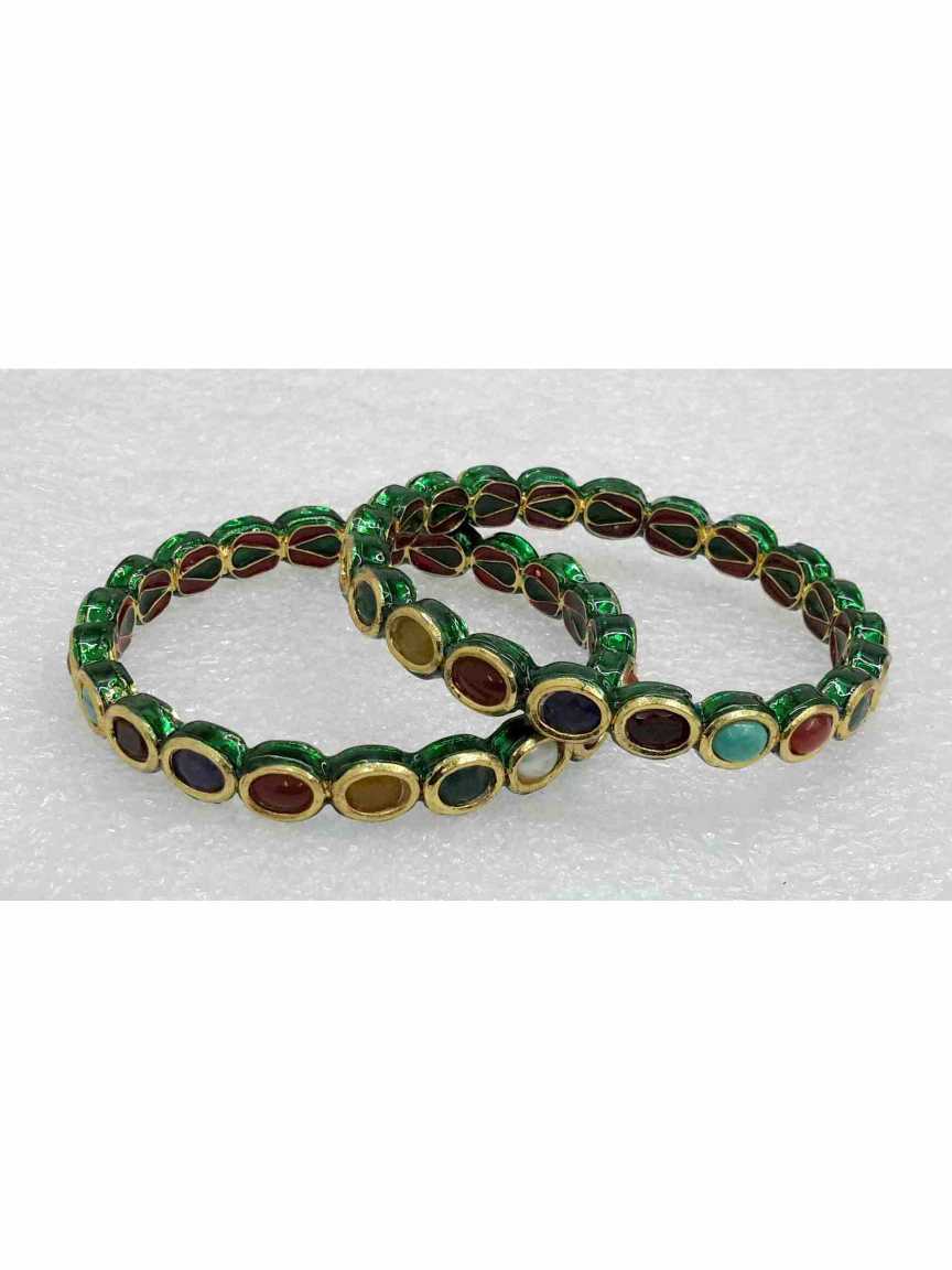 BANGLES in JADAU KUNDAN Style | Design - 14496