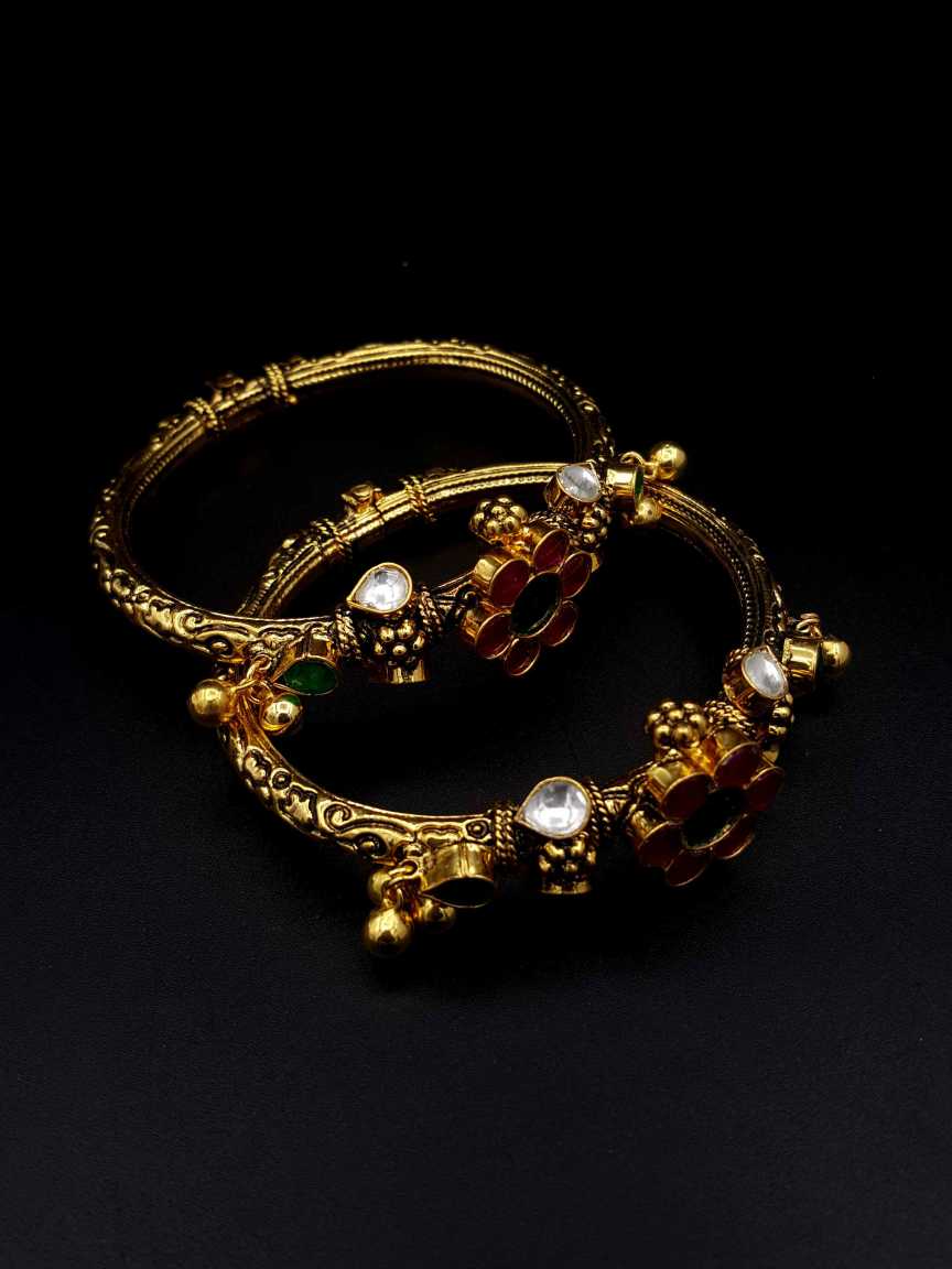 BANGLES in JADAU KUNDAN Style | Design - 19758