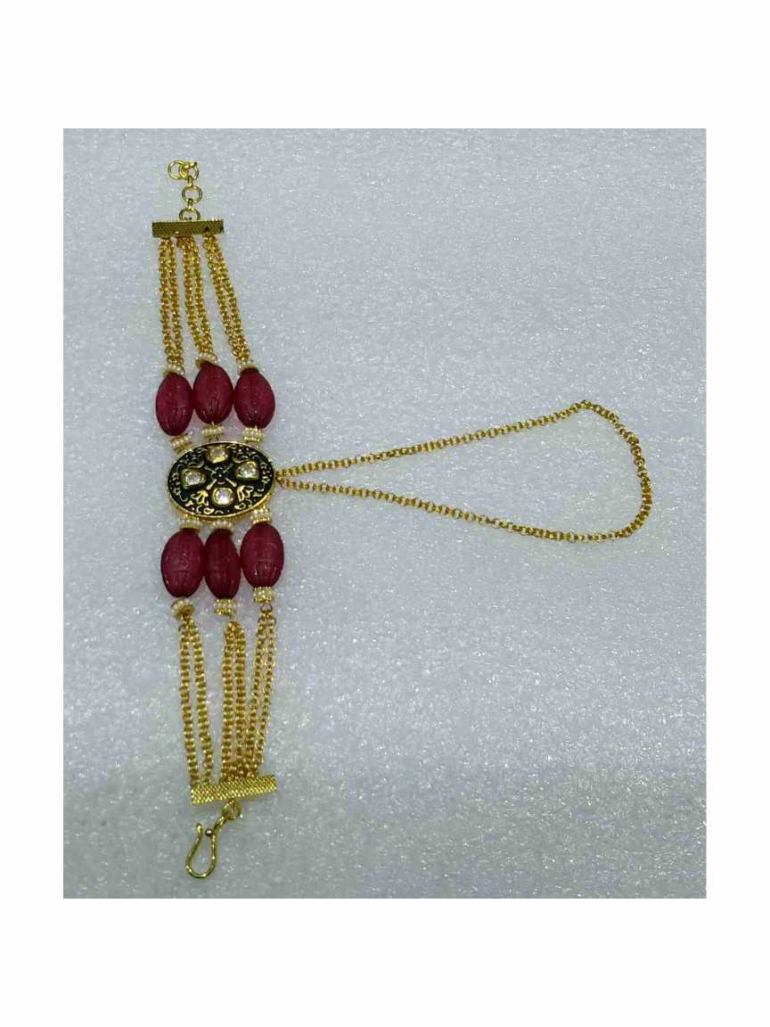 checkered_polki-bracelet-BRCK15825RDHG