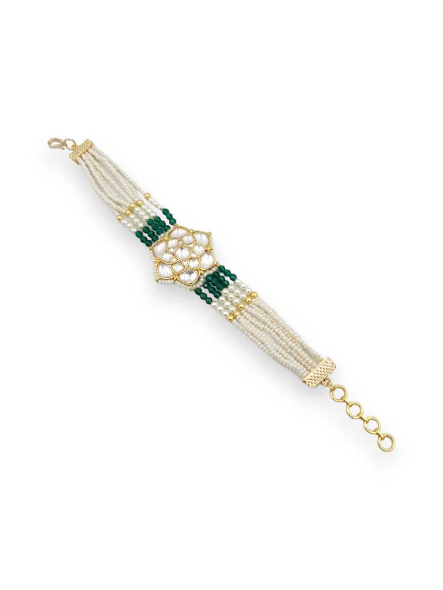 BRACELET IN JADAU KUNDAN STYLE | DESIGN - 23091
