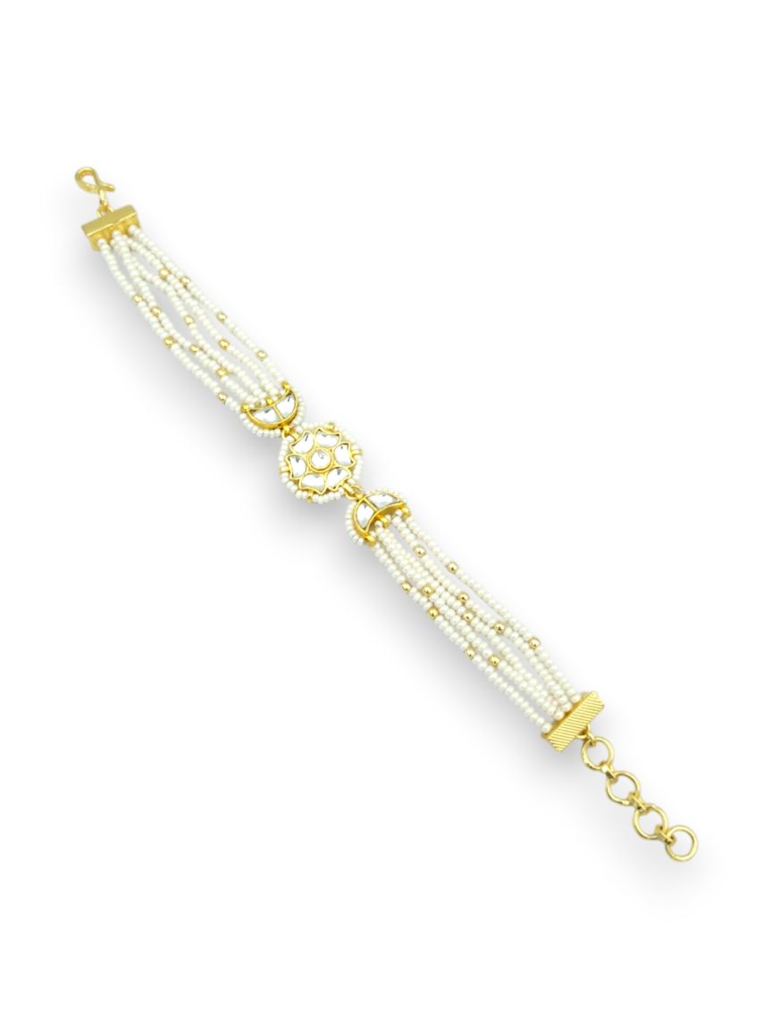 BRACELET IN JADAU KUNDAN STYLE | DESIGN - 24234