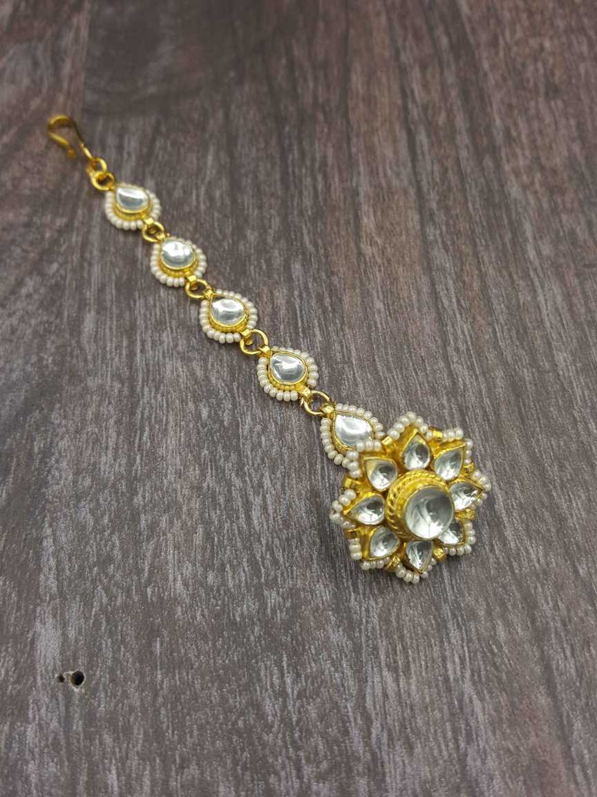 BOR TIKA BORLA in JADAU KUNDAN Style | Design - 20269