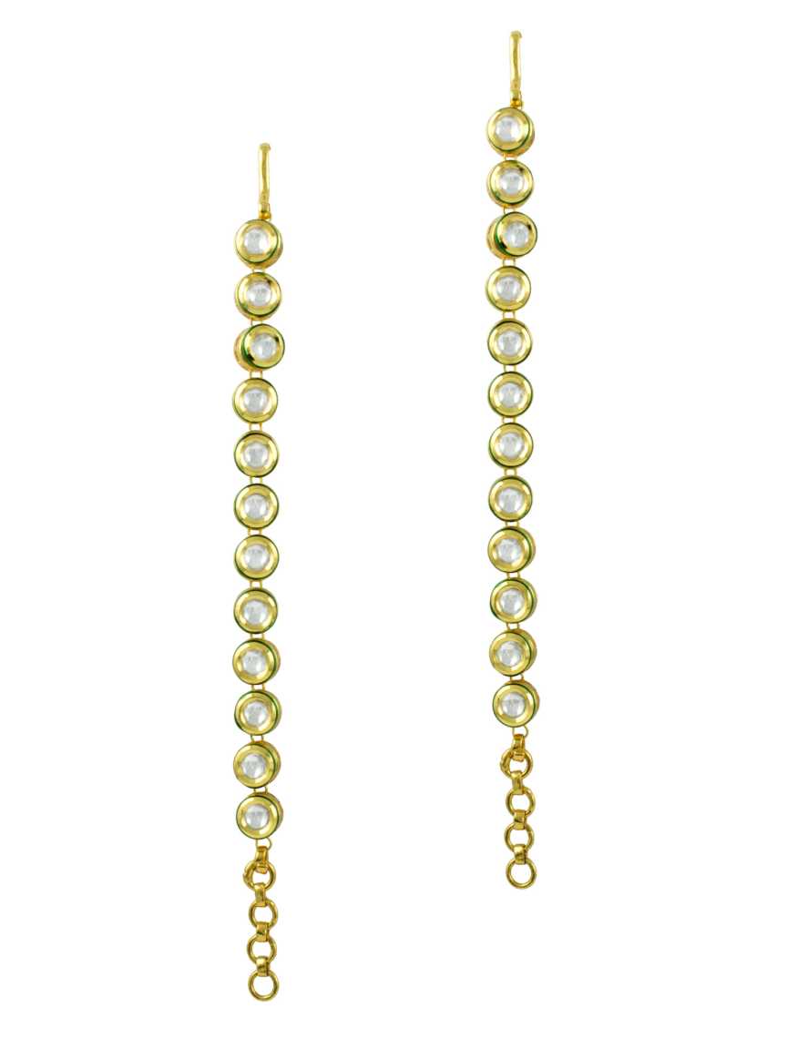 EAR CHAIN in VILANDI KUNDAN Style | Design - 11645