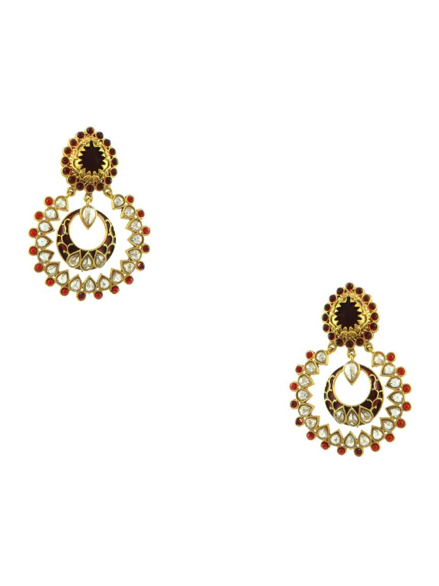 checkered_polki-earring-ERCK10244MRHG