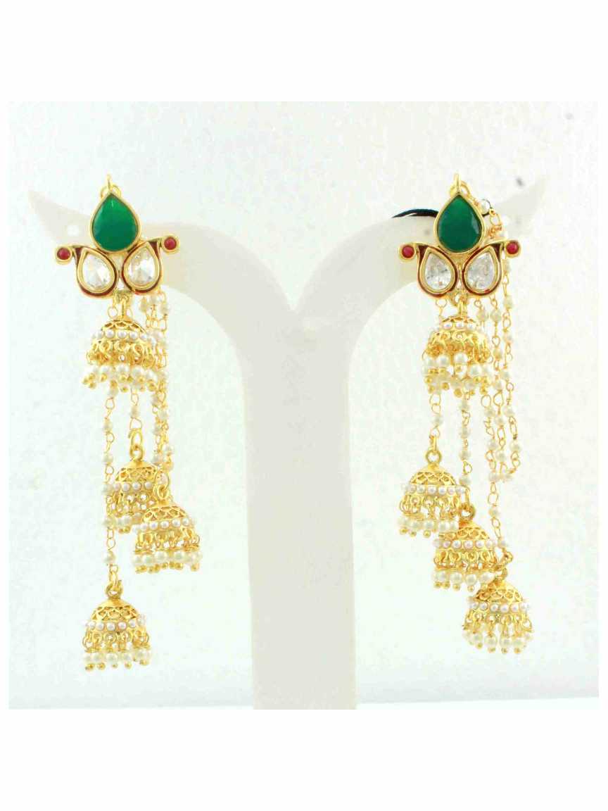 checkered_polki-earring-ERCK10300EYHG