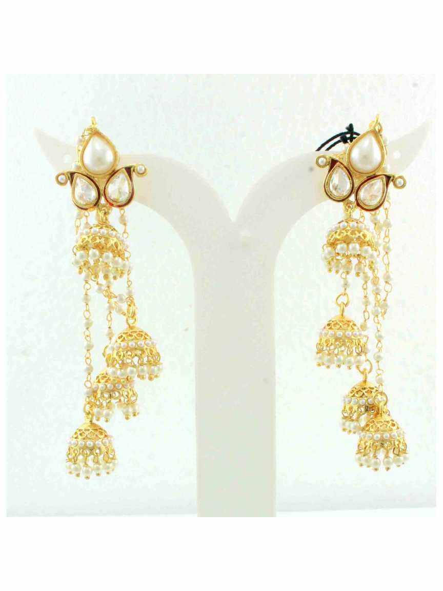 checkered_polki-earring-ERCK10300PLHG
