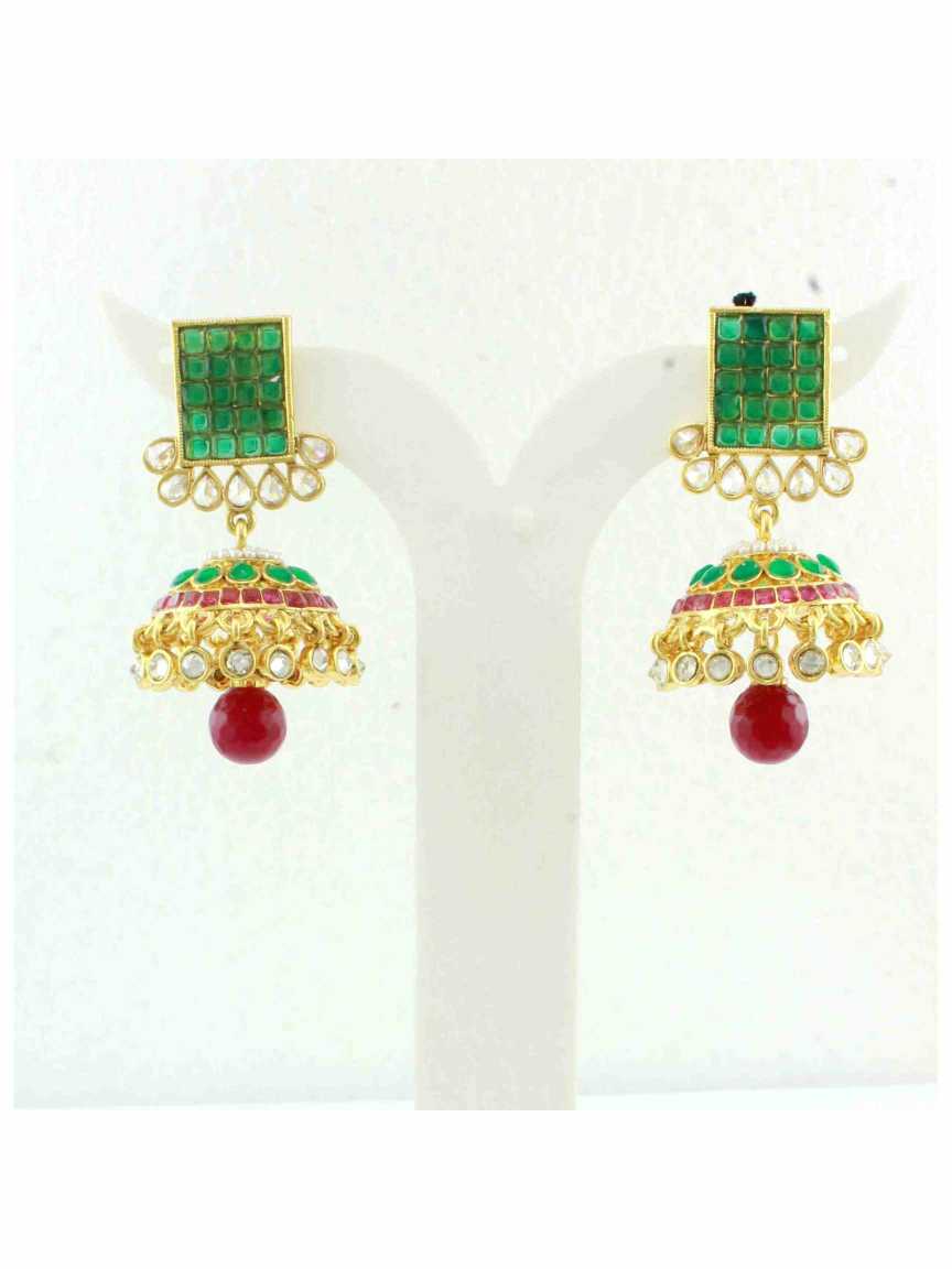 checkered_polki-earring-ERCK10304EYHG