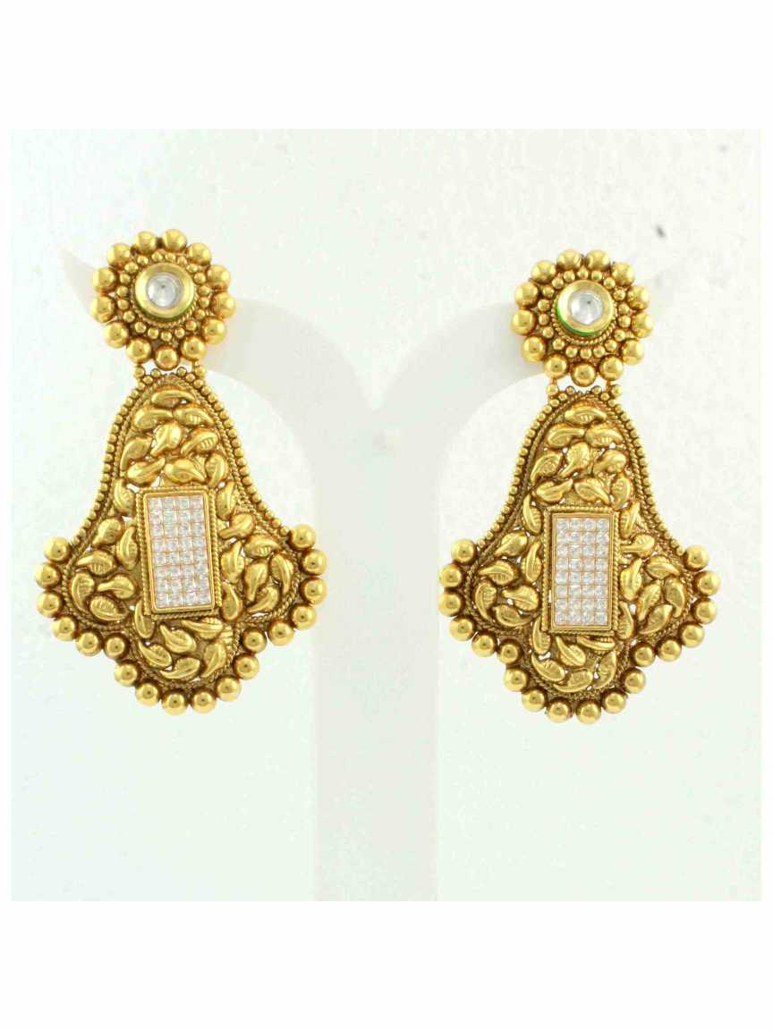 checkered_polki-earring-ERCK10312BEHG