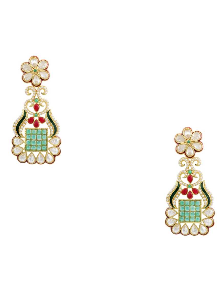 checkered_polki-earring-ERCK10323EYHG
