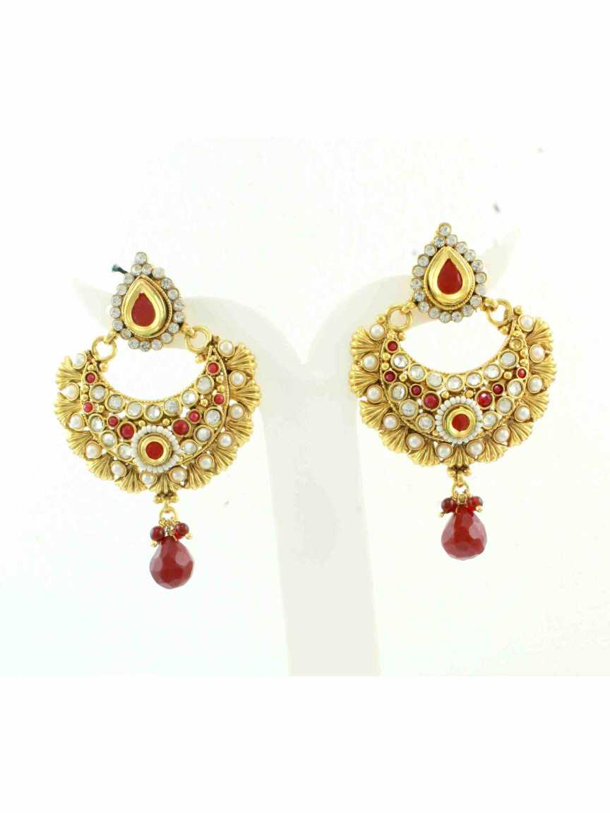 checkered_polki-earring-ERCK10350RBHG
