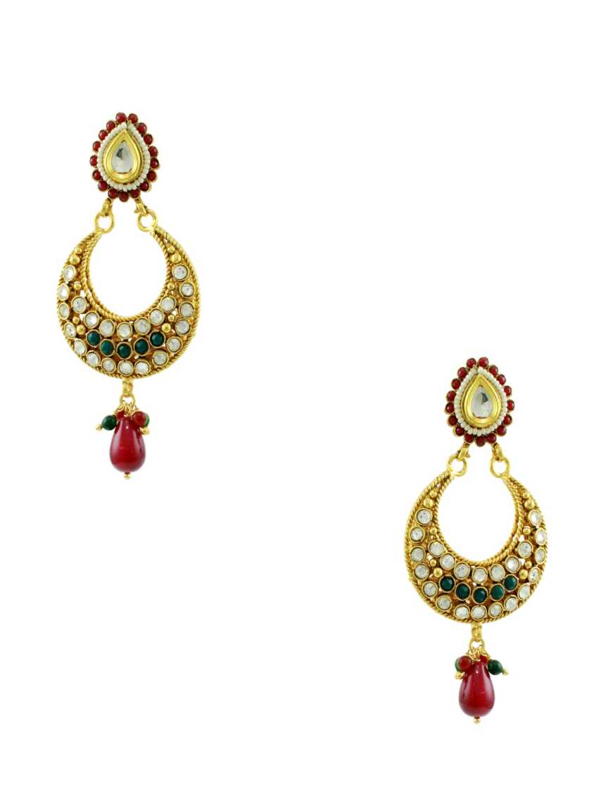 checkered_polki-earring-ERCK10353REHG