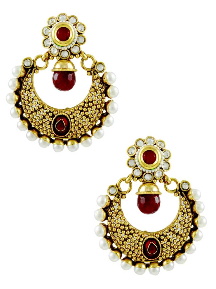 checkered_polki-earring-ERCK10355RBHG