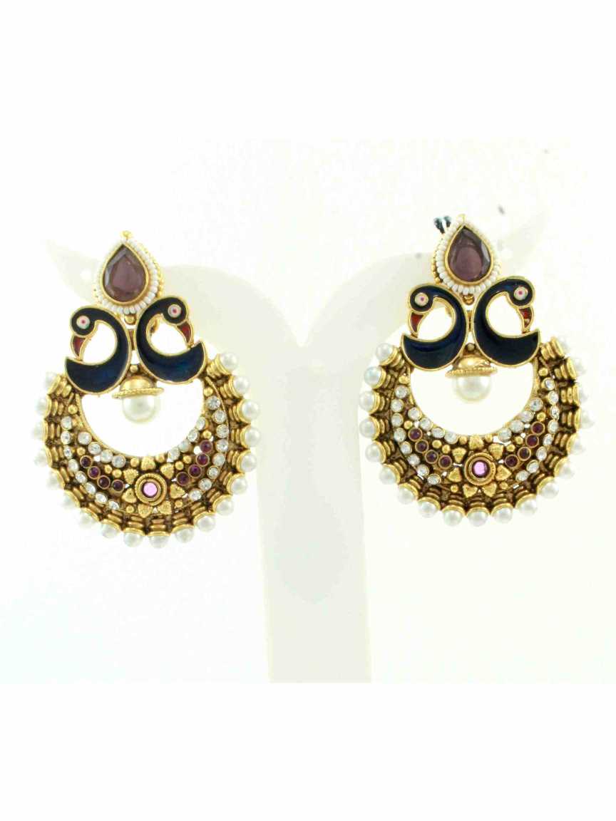 checkered_polki-earring-ERCK10362PRHG