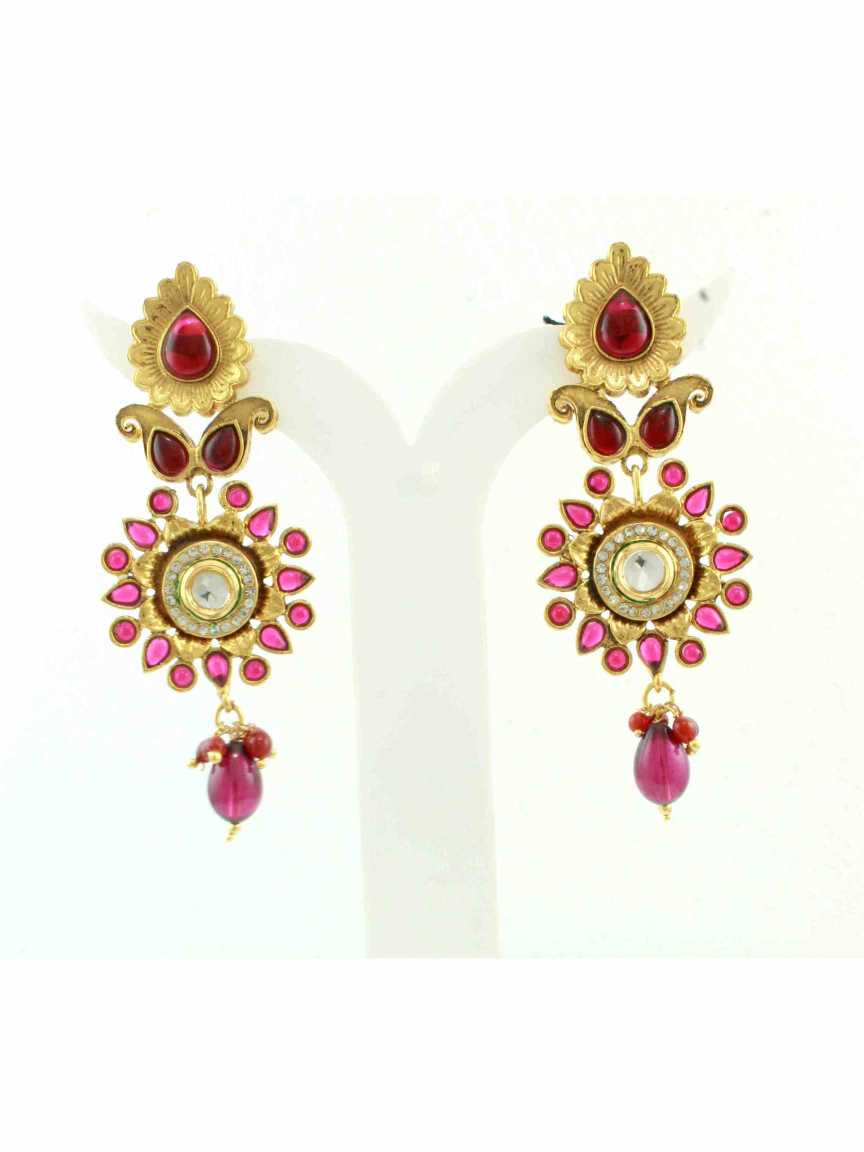 checkered_polki-earring-ERCK10376RNHG