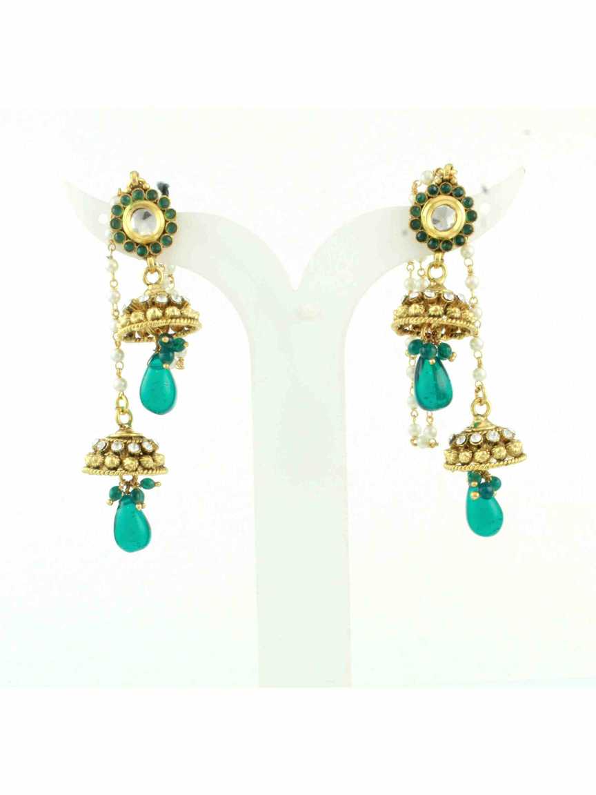 checkered_polki-earring-ERCK10379RMHG