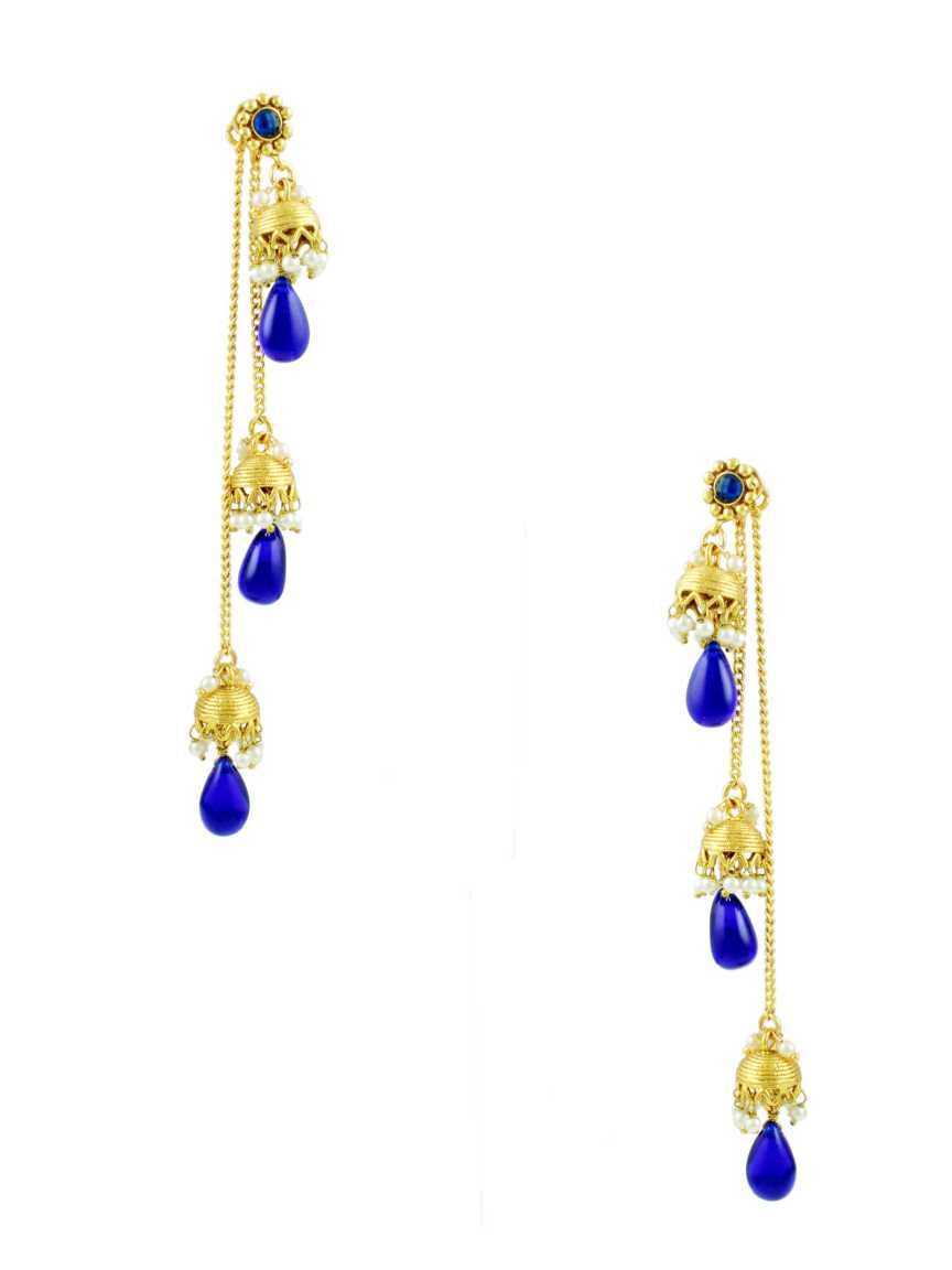 checkered_polki-earring-ERCK10386BLHG
