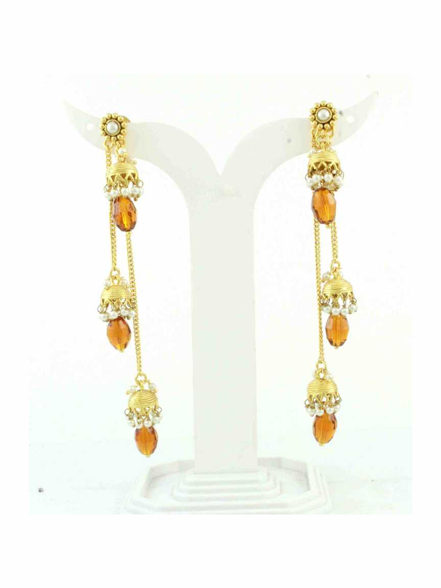 checkered_polki-earring-ERCK10386BWHG