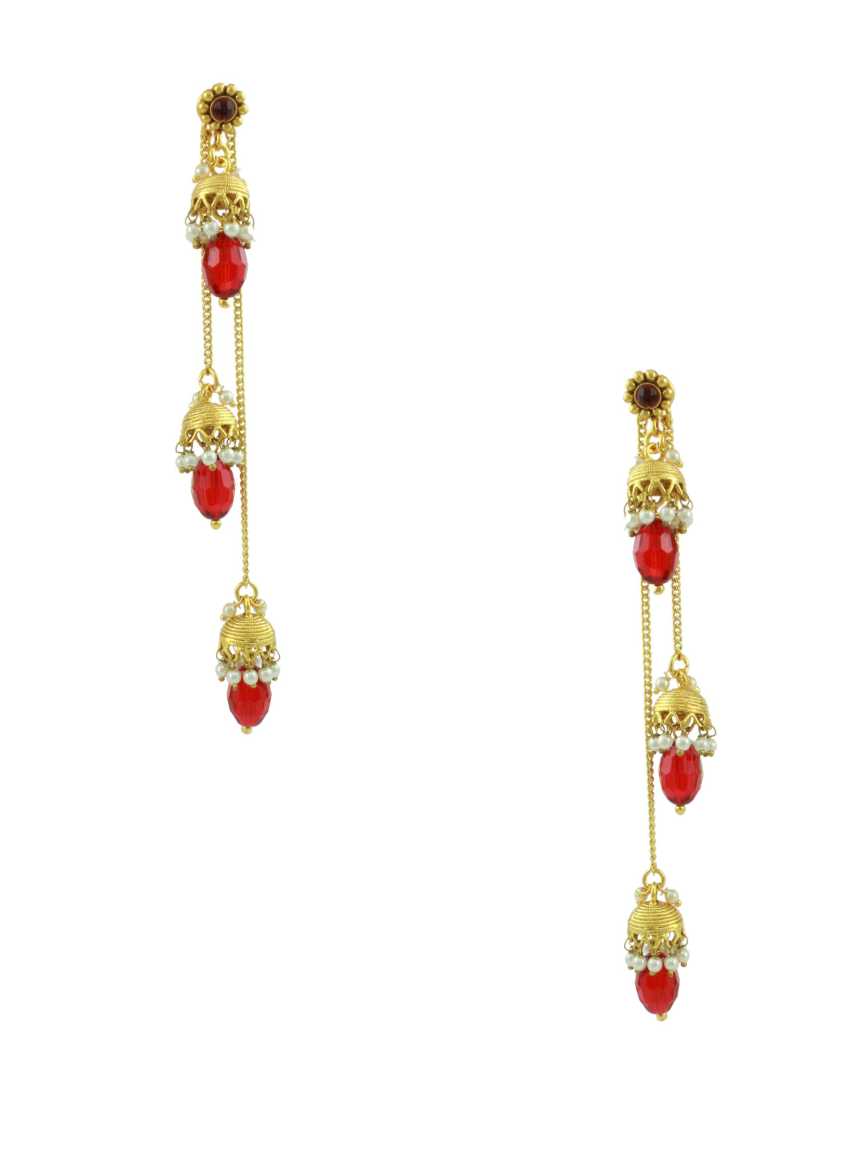 checkered_polki-earring-ERCK10386RDHG