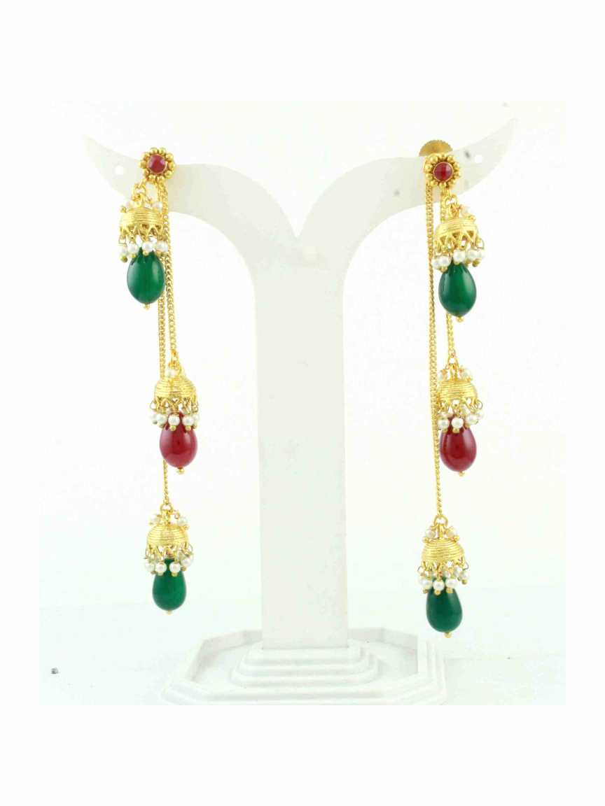 checkered_polki-earring-ERCK10386REHG