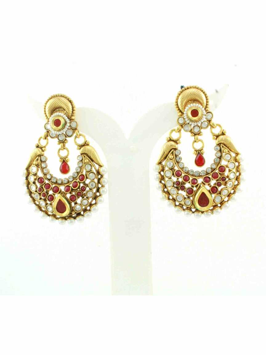 checkered_polki-earring-ERCK10391RBHG