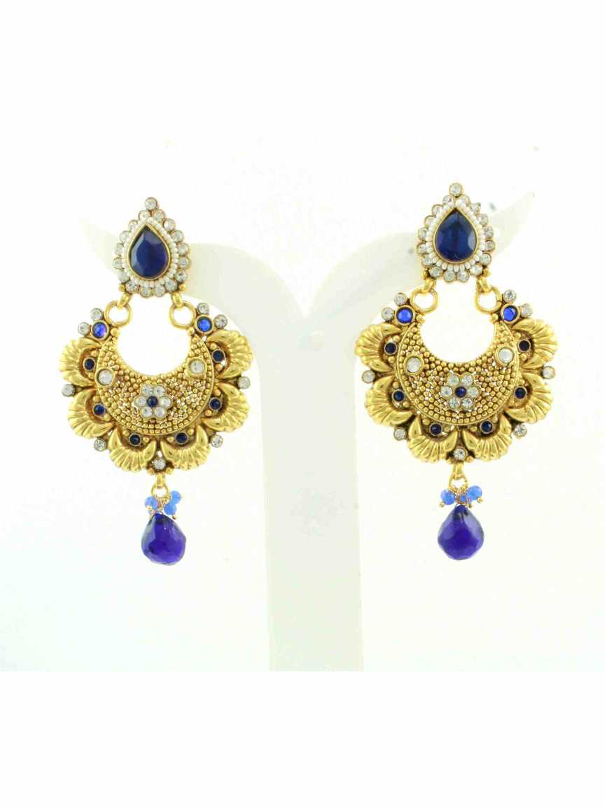 checkered_polki-earring-ERCK10393BLHG