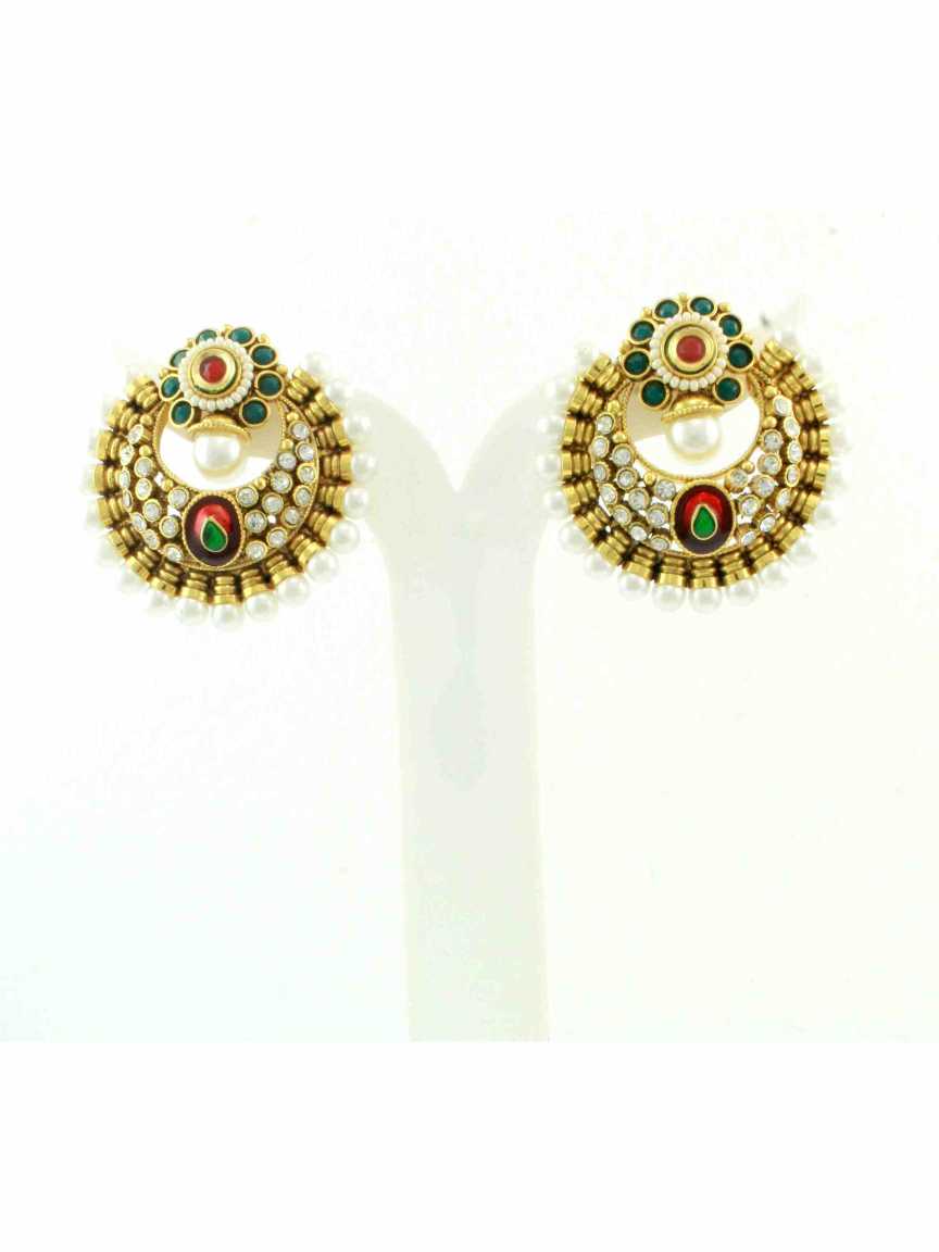 checkered_polki-earring-ERCK10396EYHG