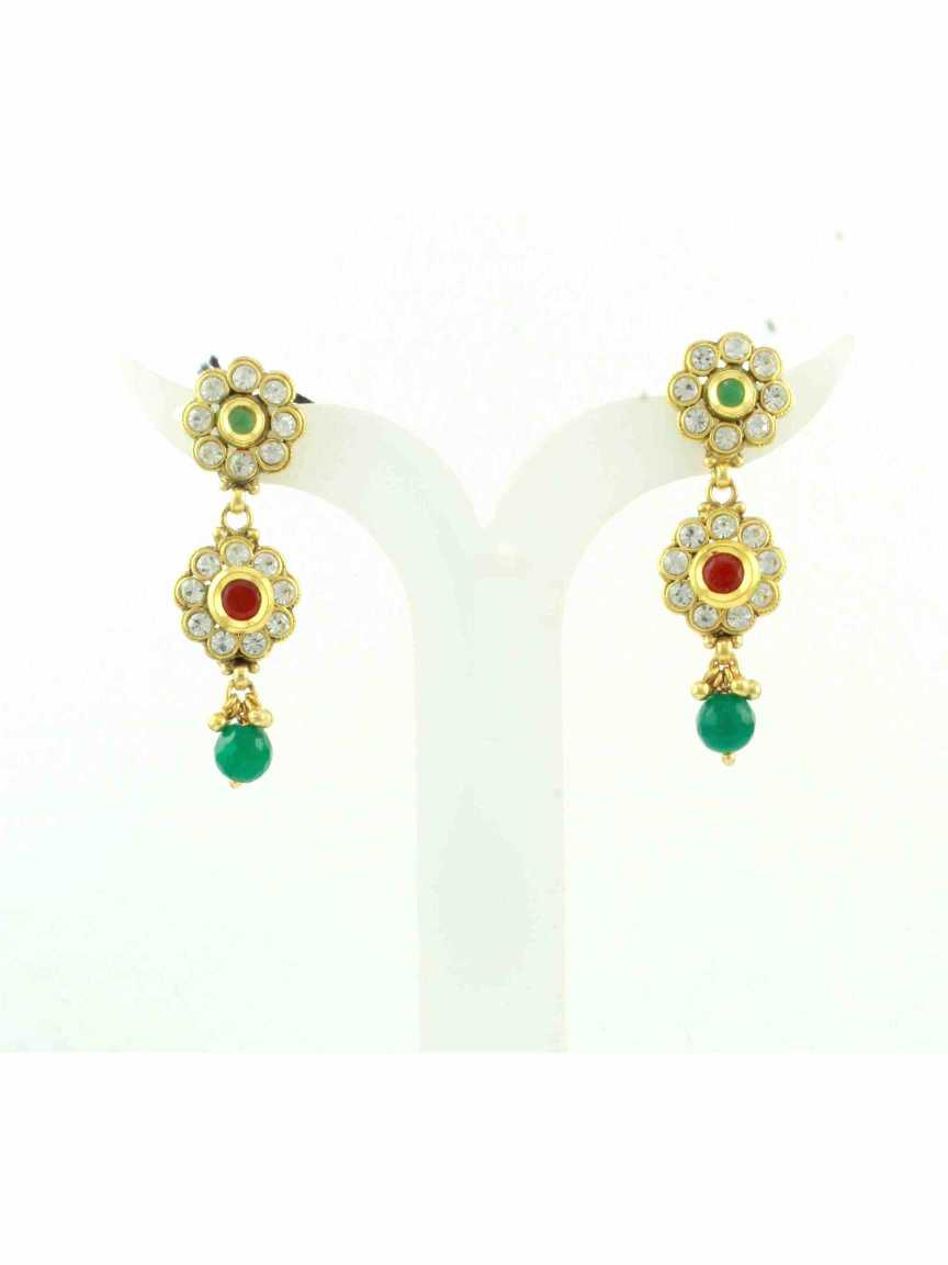checkered_polki-earring-ERCK10399EYHG