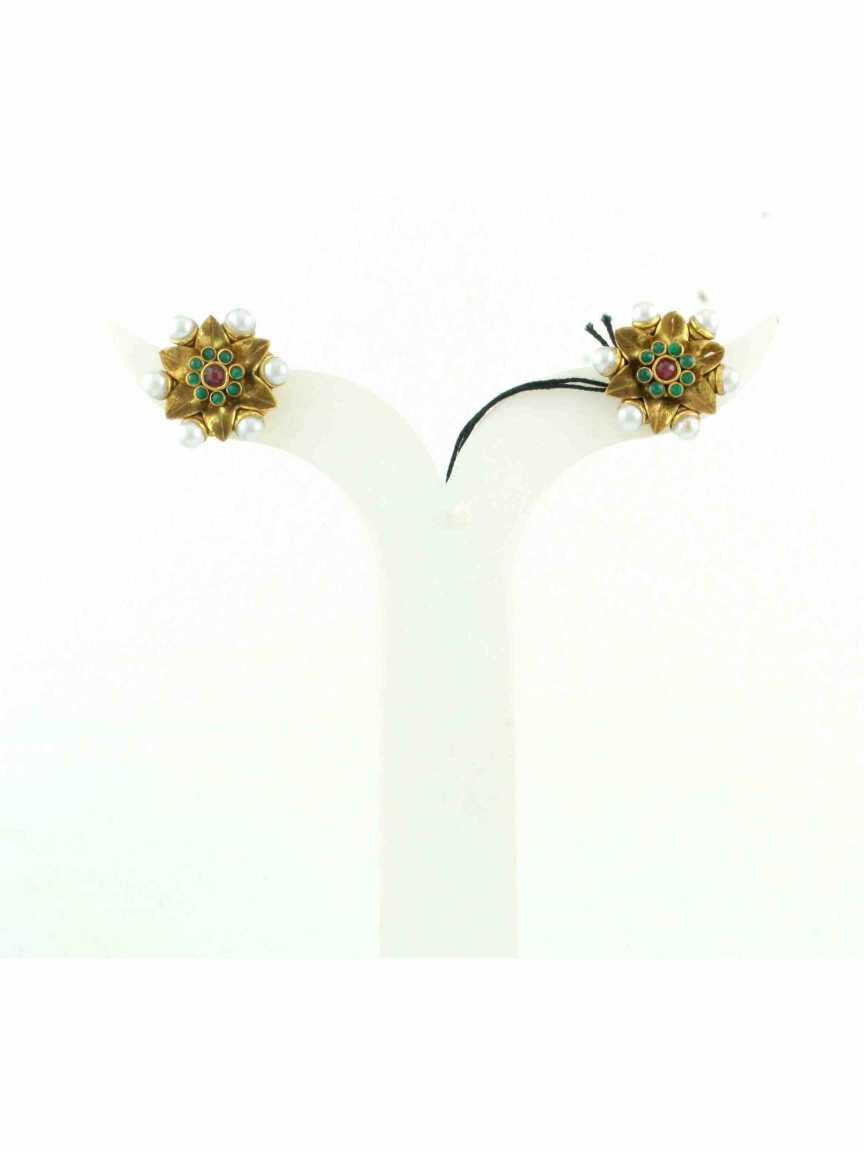 checkered_polki-earring-ERCK10405EYHG