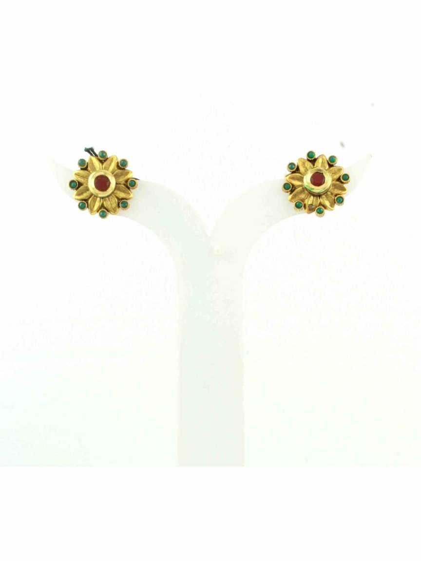 checkered_polki-earring-ERCK10408EYHG