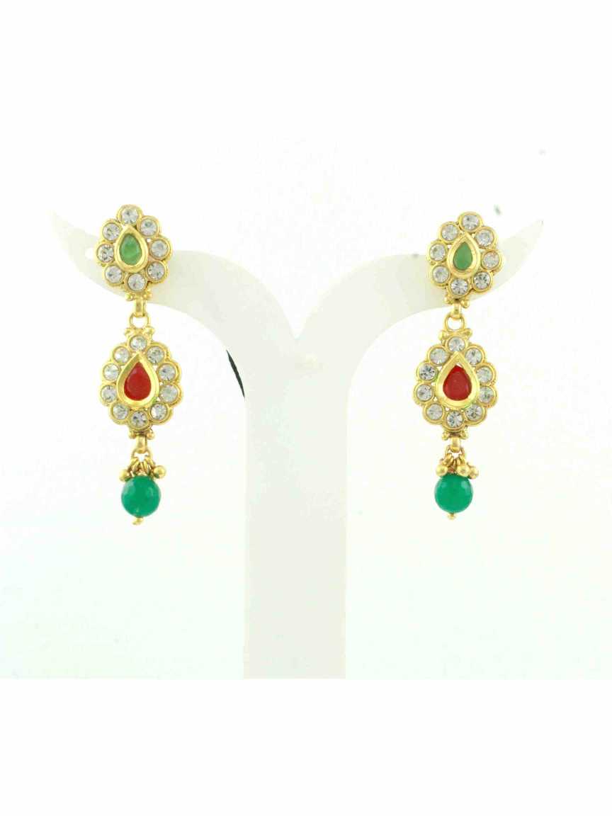 checkered_polki-earring-ERCK10409EYHG