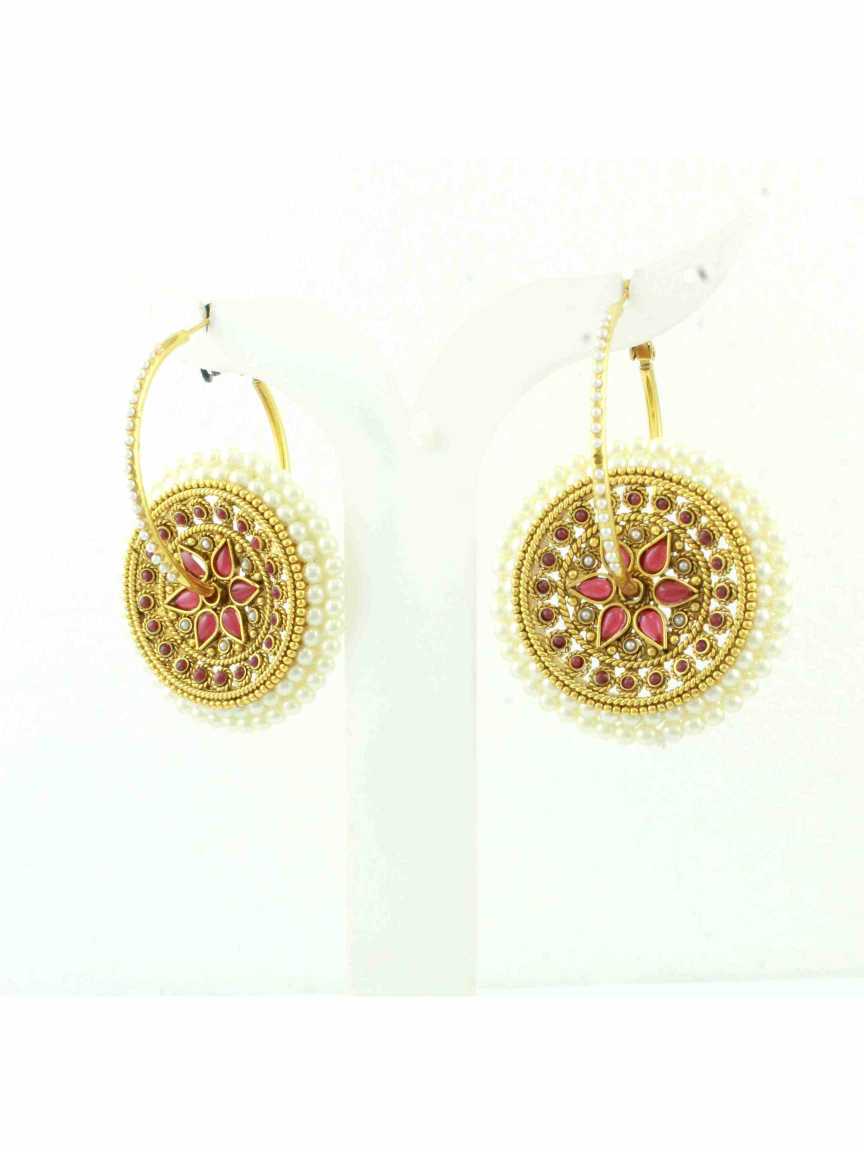 checkered_polki-earring-ERCK10449RBHG
