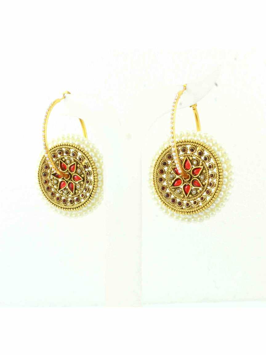 checkered_polki-earring-ERCK10449RDHG
