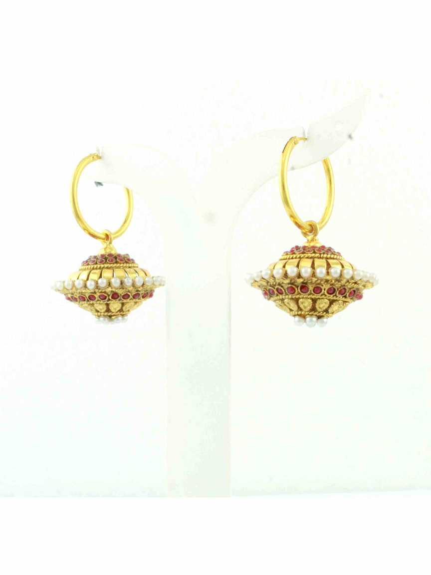checkered_polki-earring-ERCK10450RBHG