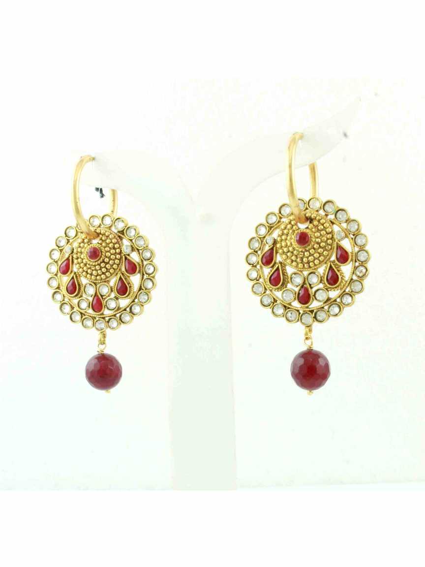 checkered_polki-earring-ERCK10453RBHG