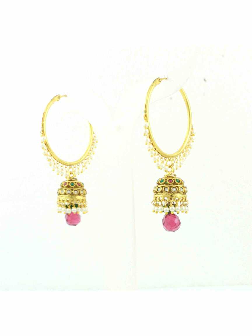 checkered_polki-earring-ERCK10454EYHG