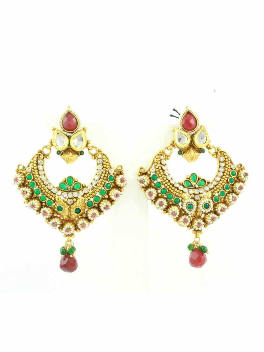 checkered_polki-earring-ERCK10470REHG