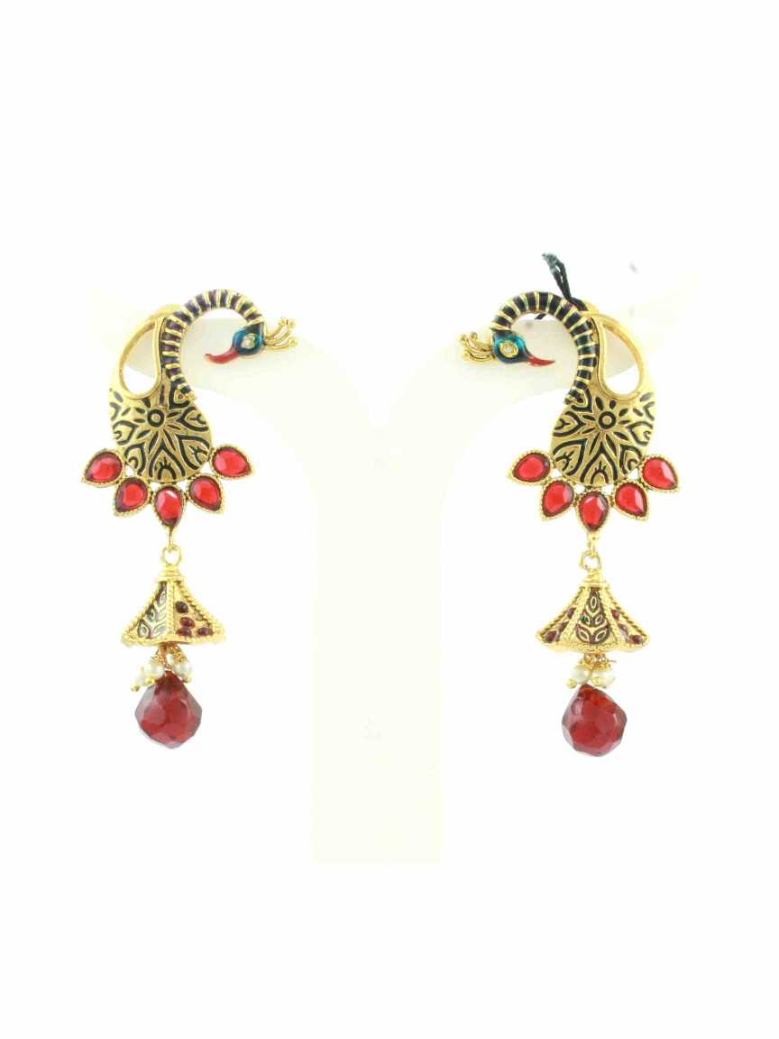checkered_polki-earring-ERCK10474MRHG