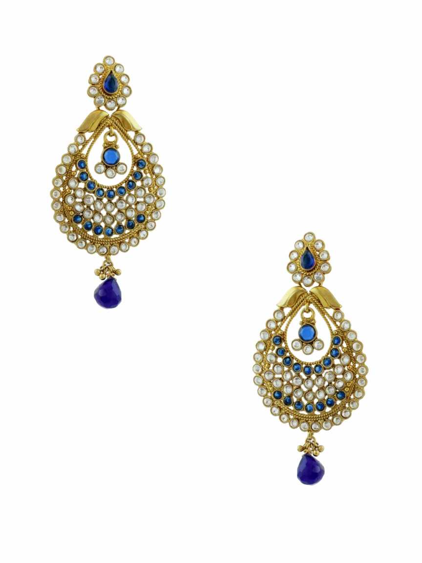 checkered_polki-earring-ERCK10485BLHG