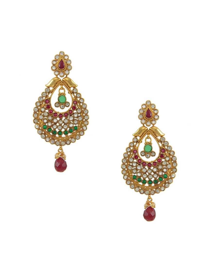 checkered_polki-earring-ERCK10485REHG