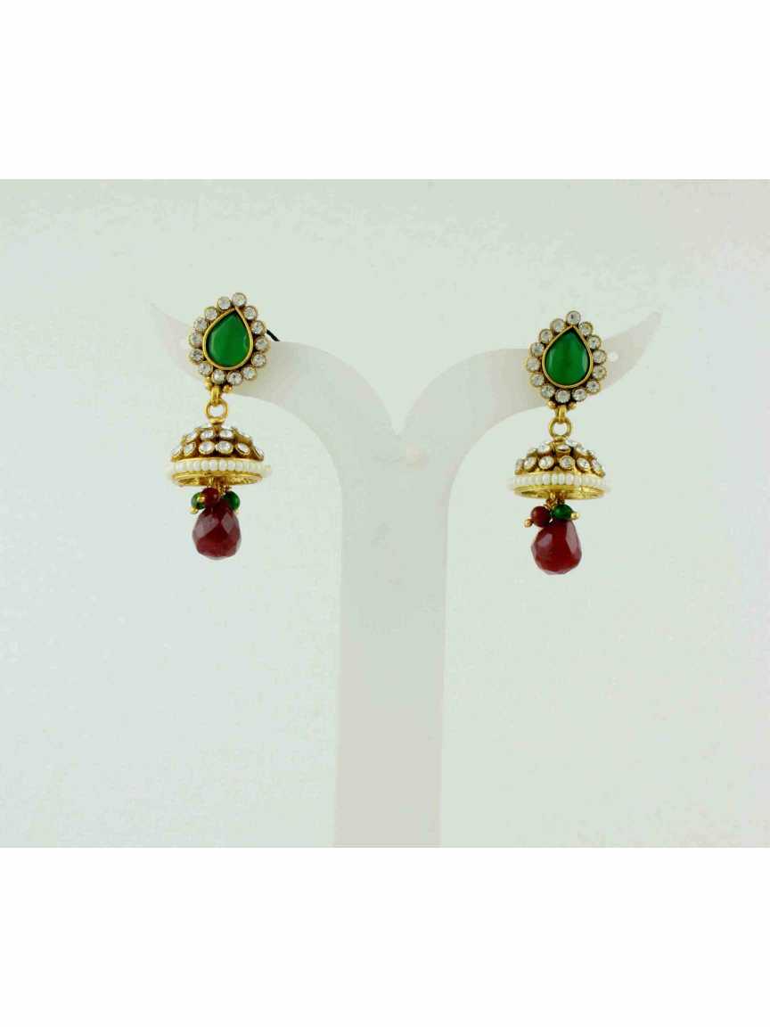 checkered_polki-earring-ERCK10486EYHG