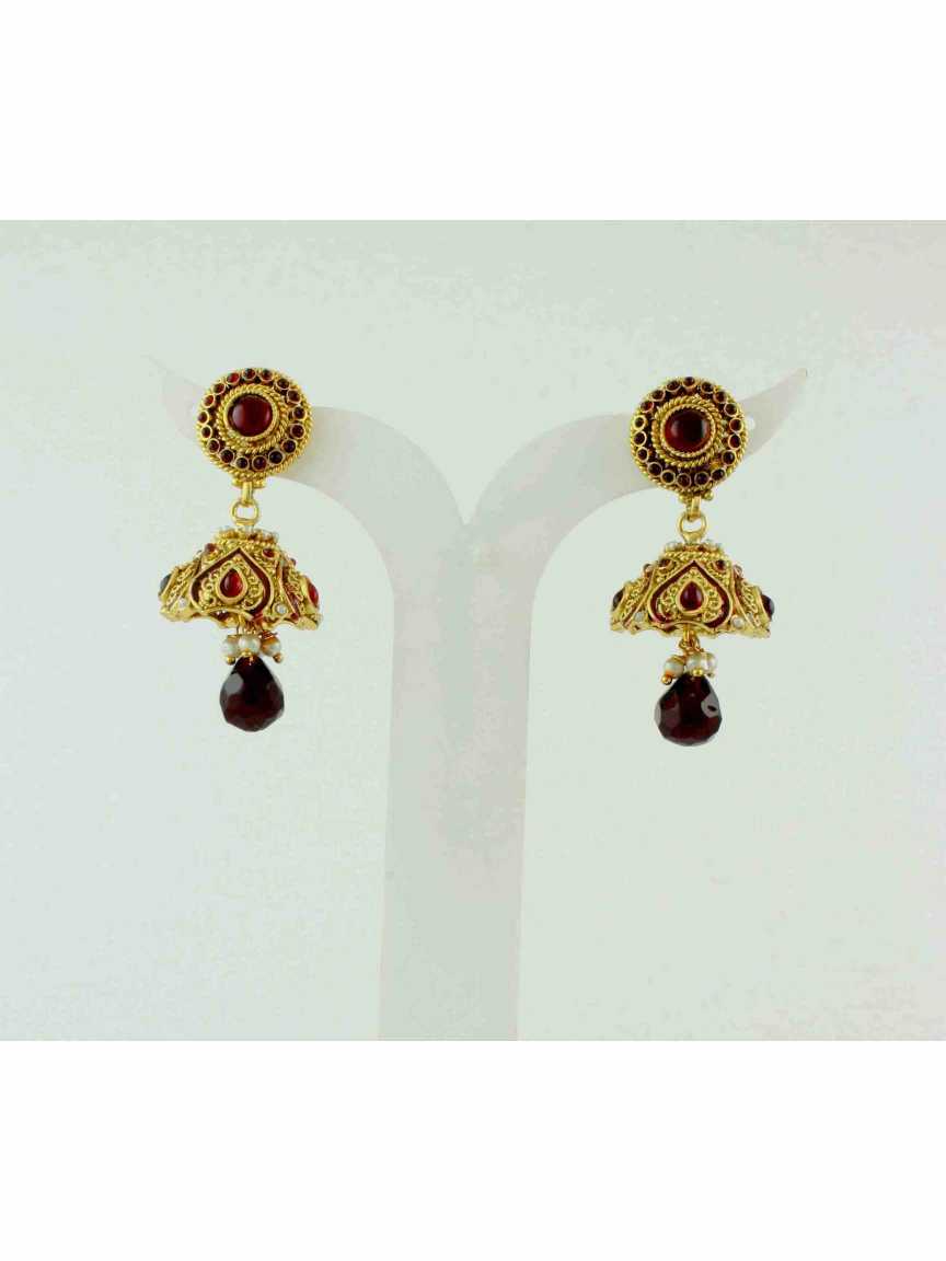 checkered_polki-earring-ERCK10488MRHG
