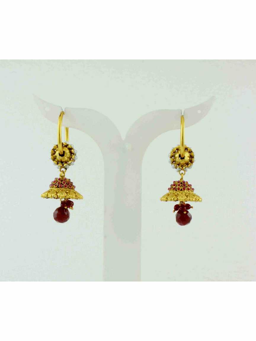 checkered_polki-earring-ERCK10493RBHG