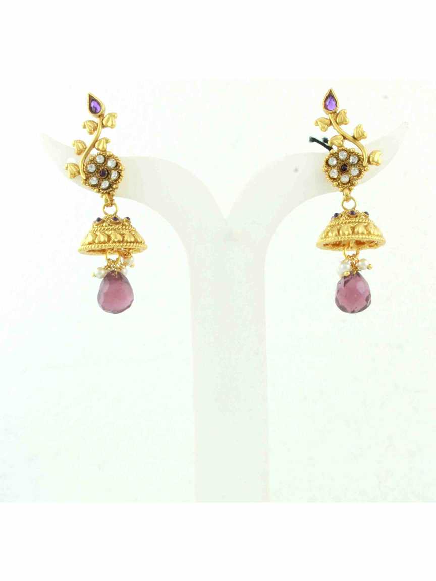 checkered_polki-earring-ERCK10503PRHG