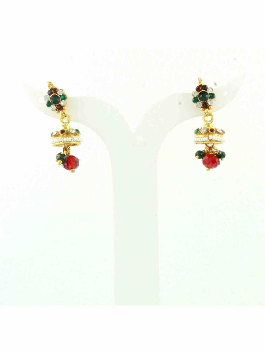 checkered_polki-earring-ERCK10507RGHG