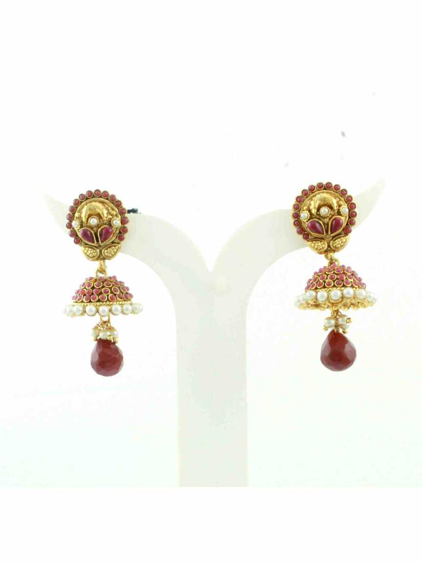 checkered_polki-earring-ERCK10519RBHG