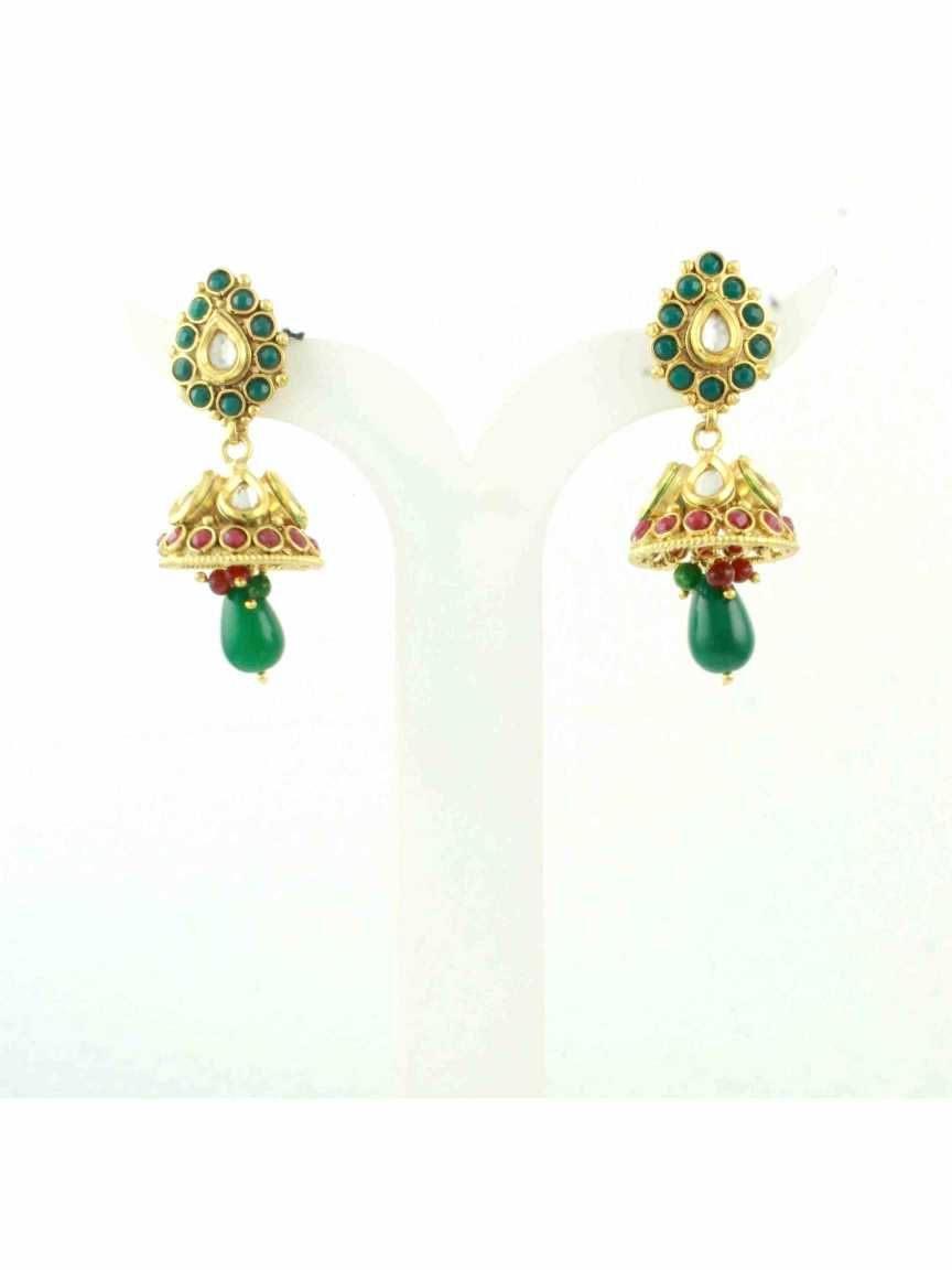 checkered_polki-earring-ERCK10521EYHG