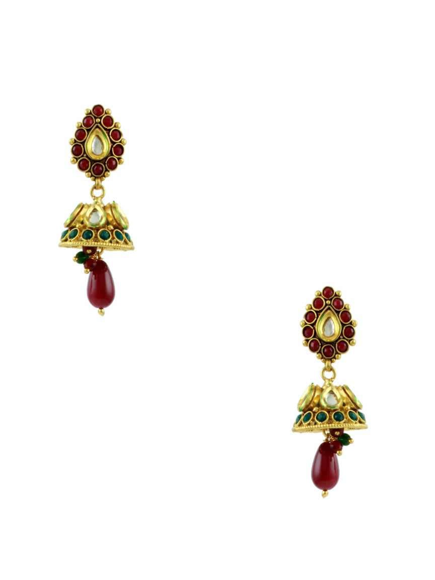 checkered_polki-earring-ERCK10521REHG