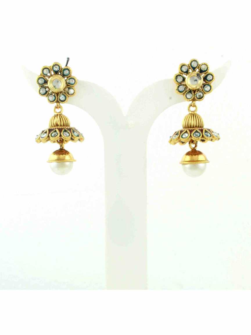 checkered_polki-earring-ERCK10526CLHG
